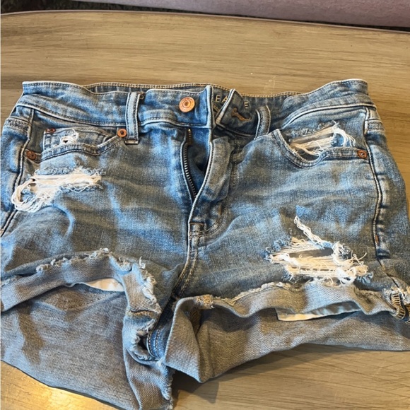 american eagle and hollister denim shorts bundle - Picture 4 of 10
